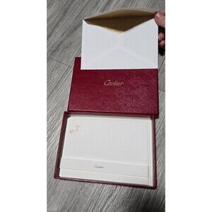 Cartier Stationary RARE Envelope Set